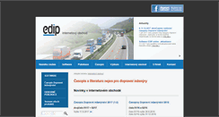 Desktop Screenshot of obchod.edip.cz