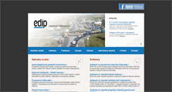 Desktop Screenshot of edip.cz