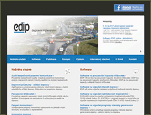 Tablet Screenshot of edip.cz